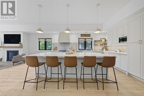 17 Mill Street, East Gwillimbury, ON - Indoor Photo Showing Kitchen With Upgraded Kitchen
