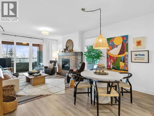 104-36 Waterfront Place, Whitehorse, YT - Indoor With Fireplace