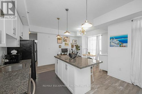 302 - 90 Charlton Avenue W, Hamilton, ON - Indoor Photo Showing Kitchen