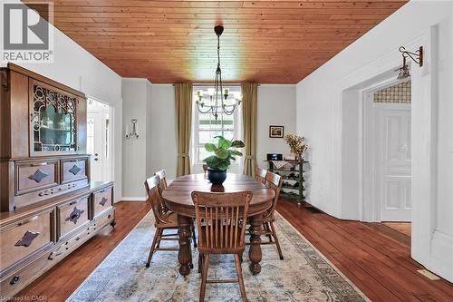 463 Concession 14 Road, Hagersville, ON - Indoor Photo Showing Dining Room