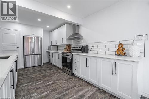 111 King Street E, Hagersville, ON - Indoor Photo Showing Kitchen With Upgraded Kitchen