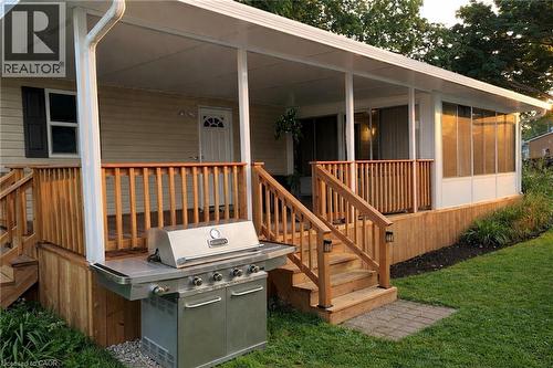 45 Quarry View Village, Sherkston, ON - Outdoor With Deck Patio Veranda With Exterior