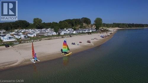 Beach - 45 Quarry View Village, Sherkston, ON - Outdoor With Body Of Water With View
