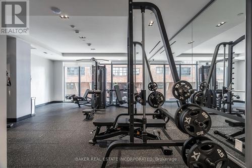412 - 65 Mutual Street, Toronto, ON - Indoor Photo Showing Gym Room