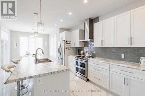13 Tindall Crescent, East Luther Grand Valley, ON - Indoor Photo Showing Kitchen With Double Sink With Upgraded Kitchen