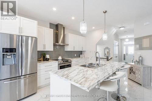 13 Tindall Crescent, East Luther Grand Valley, ON - Indoor Photo Showing Kitchen With Double Sink With Upgraded Kitchen