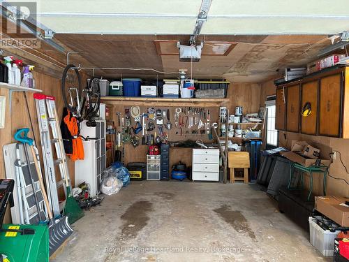 15 Huron Lane, Ashfield-Colborne-Wawanosh (Colborne), ON - Indoor Photo Showing Garage
