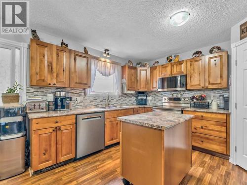 12002 Range Road 65, Rural Cypress County, AB - Indoor Photo Showing Kitchen With Double Sink