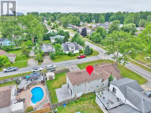 1444 Lakehurst Avenue, Fort Erie (Crescent Park), ON - Outdoor With Above Ground Pool With View