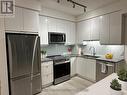 821 - 3270 Sheppard Avenue E, Toronto, ON  - Indoor Photo Showing Kitchen With Stainless Steel Kitchen With Double Sink With Upgraded Kitchen 