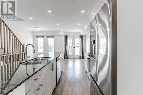 99 Fairlane Avenue, Barrie, ON - Indoor Photo Showing Kitchen With Double Sink With Upgraded Kitchen