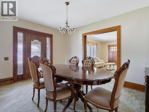 235 Queen Street, Harrow, ON - Indoor Photo Showing Dining Room