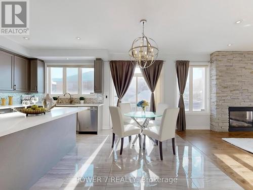 3 Demoray Court, Markham, ON - Indoor Photo Showing Dining Room With Fireplace