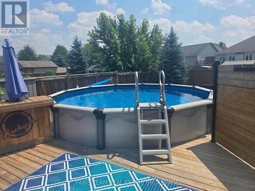 9 Broadpoint Street, Wasaga Beach, ON - Outdoor With Above Ground Pool