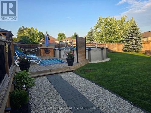 9 Broadpoint Street, Wasaga Beach, ON - Outdoor With Above Ground Pool