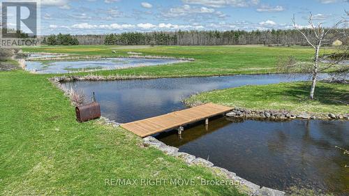 2 spring fed ponds on the property - 2723 Monck Road, Ramara, ON - Outdoor With Body Of Water With View