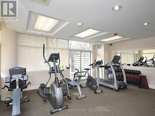 605 - 70 Port Street E, Mississauga, ON - Indoor Photo Showing Gym Room