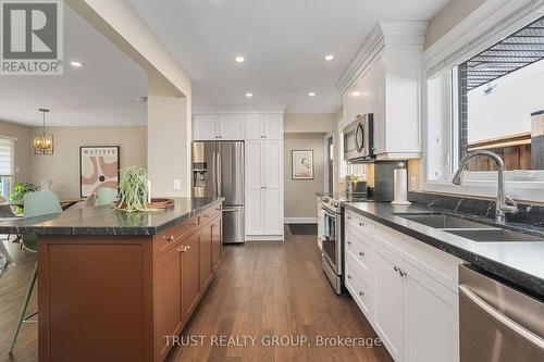 18 Deanecrest Road, Toronto, ON - Indoor Photo Showing Kitchen With Double Sink With Upgraded Kitchen