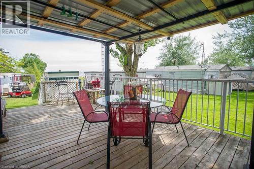 70 Bluewater Avenue Unit# 12, St. Williams, ON - Outdoor With Deck Patio Veranda
