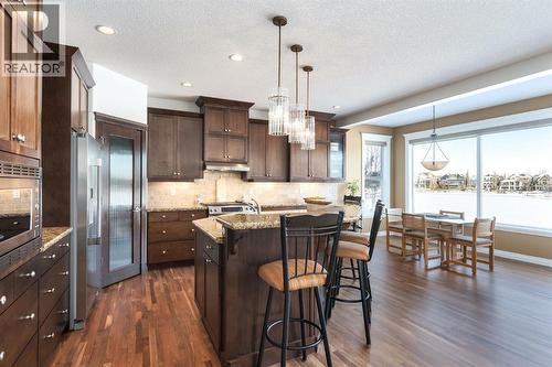 82 Auburn Sound Landing Se, Calgary, AB - Indoor Photo Showing Kitchen With Stainless Steel Kitchen With Upgraded Kitchen