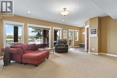 82 Auburn Sound Landing Se, Calgary, AB - Indoor Photo Showing Living Room