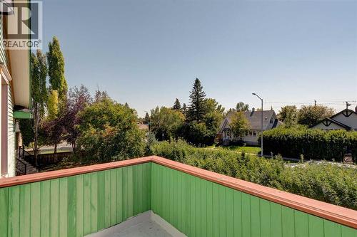 private patio off of primary bed - 1512 33 Avenue Sw, Calgary, AB - Outdoor