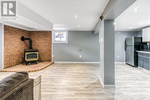 154 Charette Avenue, Chelmsford, ON - Indoor With Fireplace