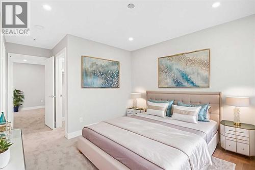 56 Bridges Drive, Langdon, AB - Indoor Photo Showing Bedroom