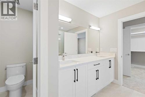 60 Bridges Drive, Langdon, AB - Indoor Photo Showing Bathroom