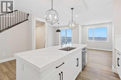 60 Bridges Drive, Langdon, AB - Indoor Photo Showing Kitchen