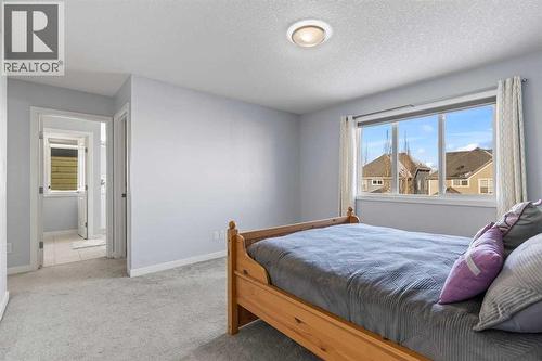 184 Masters Rise Se, Calgary, AB - Indoor Photo Showing Bedroom