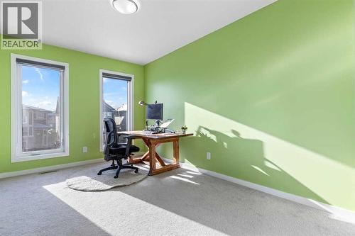 184 Masters Rise Se, Calgary, AB - Indoor Photo Showing Office