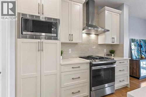 184 Masters Rise Se, Calgary, AB - Indoor Photo Showing Kitchen With Upgraded Kitchen