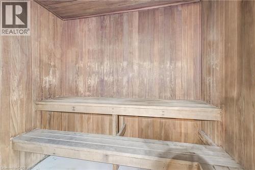 Sauna featuring wooden ceiling - 3845 Lakeshore Boulevard W Unit# 804, Etobicoke, ON - Indoor Photo Showing Other Room