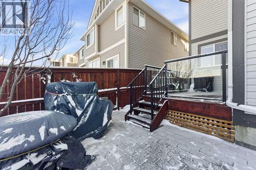 153 Williamstown Park Nw, Airdrie, AB - Outdoor With Deck Patio Veranda With Exterior