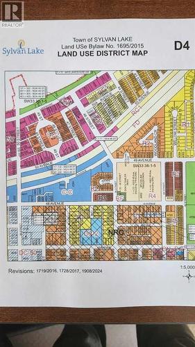 LUB map - 5040 47 Street, Sylvan Lake, AB 