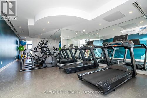 # 805 - 630 Greenwood Avenue, Toronto, ON - Indoor Photo Showing Gym Room