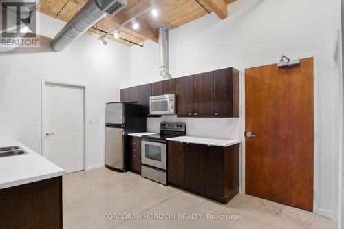 206 - 85 Spruce Street, Cambridge, ON - Indoor Photo Showing Kitchen