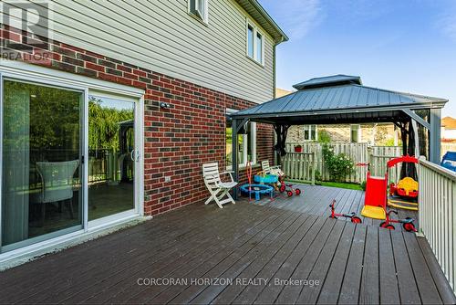 13 Ridgewood Court, Woodstock, ON - Outdoor With Deck Patio Veranda With Exterior