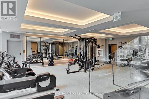 3802 - 200 Cumberland Street, Toronto, ON - Indoor Photo Showing Gym Room