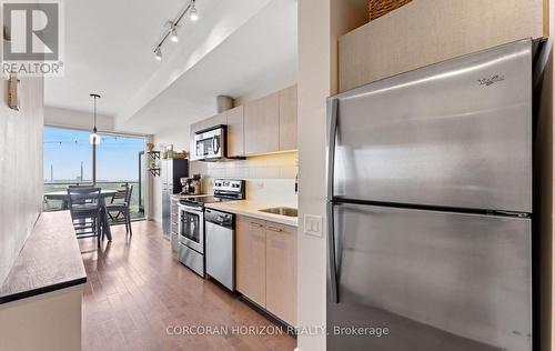 2105 - 70 Distillery Lane, Toronto, ON - Indoor Photo Showing Kitchen With Stainless Steel Kitchen