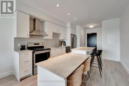 1511 - 15 Glebe Street, Cambridge, ON - Indoor Photo Showing Kitchen With Upgraded Kitchen