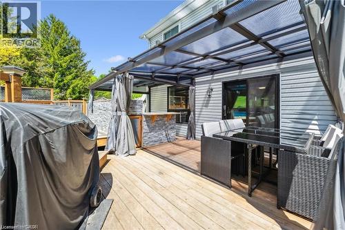 23 Michelle Court, Kitchener, ON - Outdoor With Deck Patio Veranda With Exterior