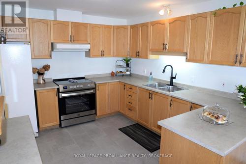 166 Ellesmeer Avenue, Kingston (City Northwest), ON - Indoor Photo Showing Kitchen With Double Sink