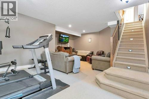 35276 Range Road 10 - 110, Rural Red Deer County, AB - Indoor Photo Showing Gym Room