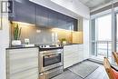 525 - 1190 Dundas Street E, Toronto, ON  - Indoor Photo Showing Kitchen With Upgraded Kitchen 