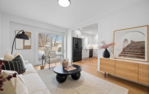 23 Lafferty Street, Toronto, ON - Indoor Photo Showing Living Room