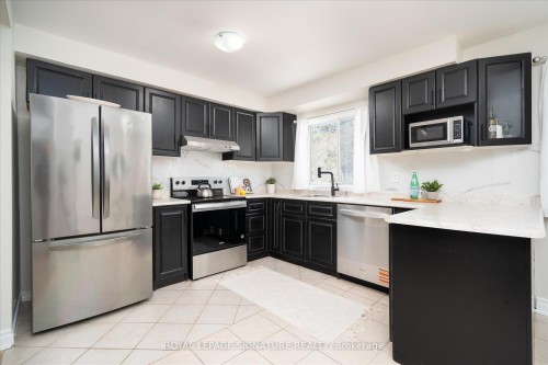8-200 Murison Boulevard, Toronto, ON - Indoor Photo Showing Kitchen With Stainless Steel Kitchen