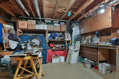 Workshop - 25 Rue De L'Académie, Bedford - Ville, QC - Indoor Photo Showing Basement