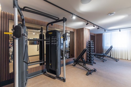 Salle d'exercice - 221-585 Av. Glengarry, Mont-Royal, QC - Indoor Photo Showing Gym Room